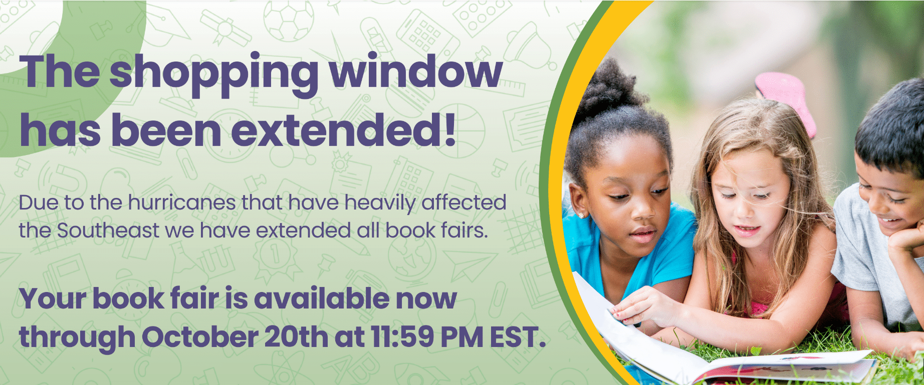 Christian Academy School System | Christian Academy of Louisville | English Station Elementary and Junior Academy | Ready, Let's Read Online Book Fair | Deadline Extended through October 20