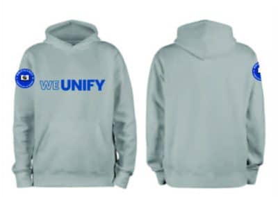 Christian Academy School System | Biblical Unity | We Unify Grey Hoodie