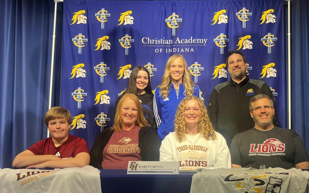 Christian Academy School System | Christian Academy of Indiana | Warrior Athletics | Karlyn Denny | Freed Hardeman University Volleyball