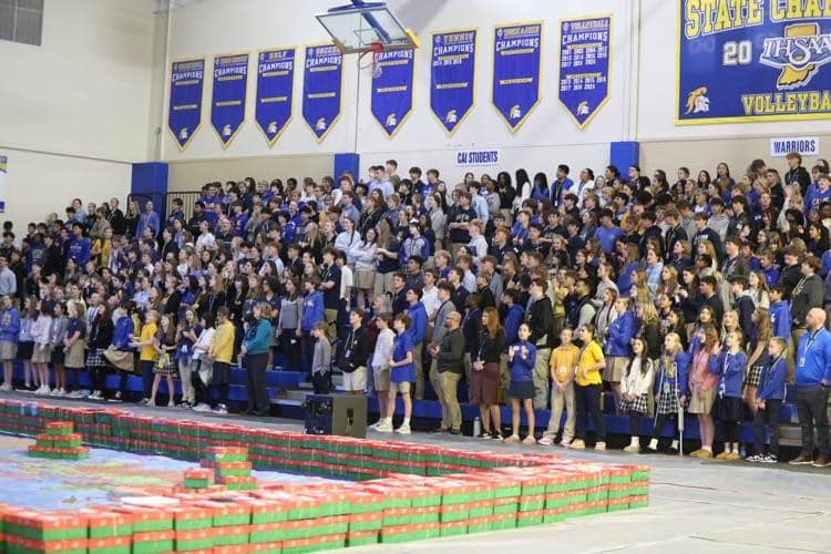 Christian Academy of Indiana Operation Christmas Child News and Tribune 2025