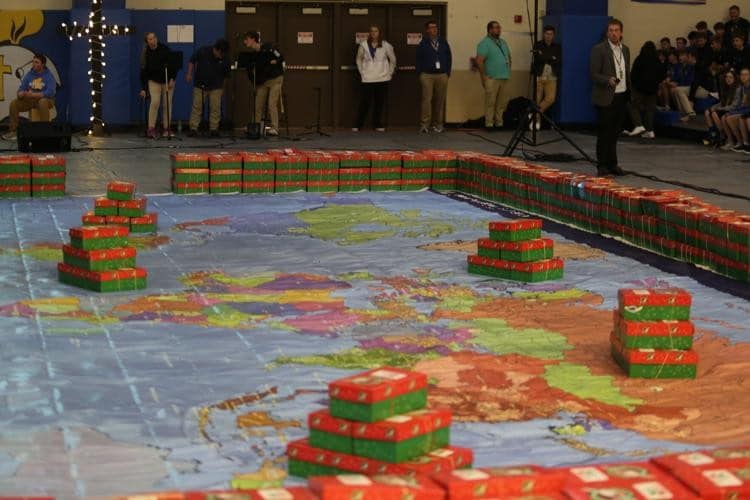 Christian Academy of Indiana Operation Christmas Child News and Tribune 2025