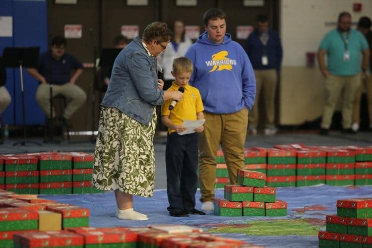 Christian Academy of Indiana Operation Christmas Child News and Tribune 2025