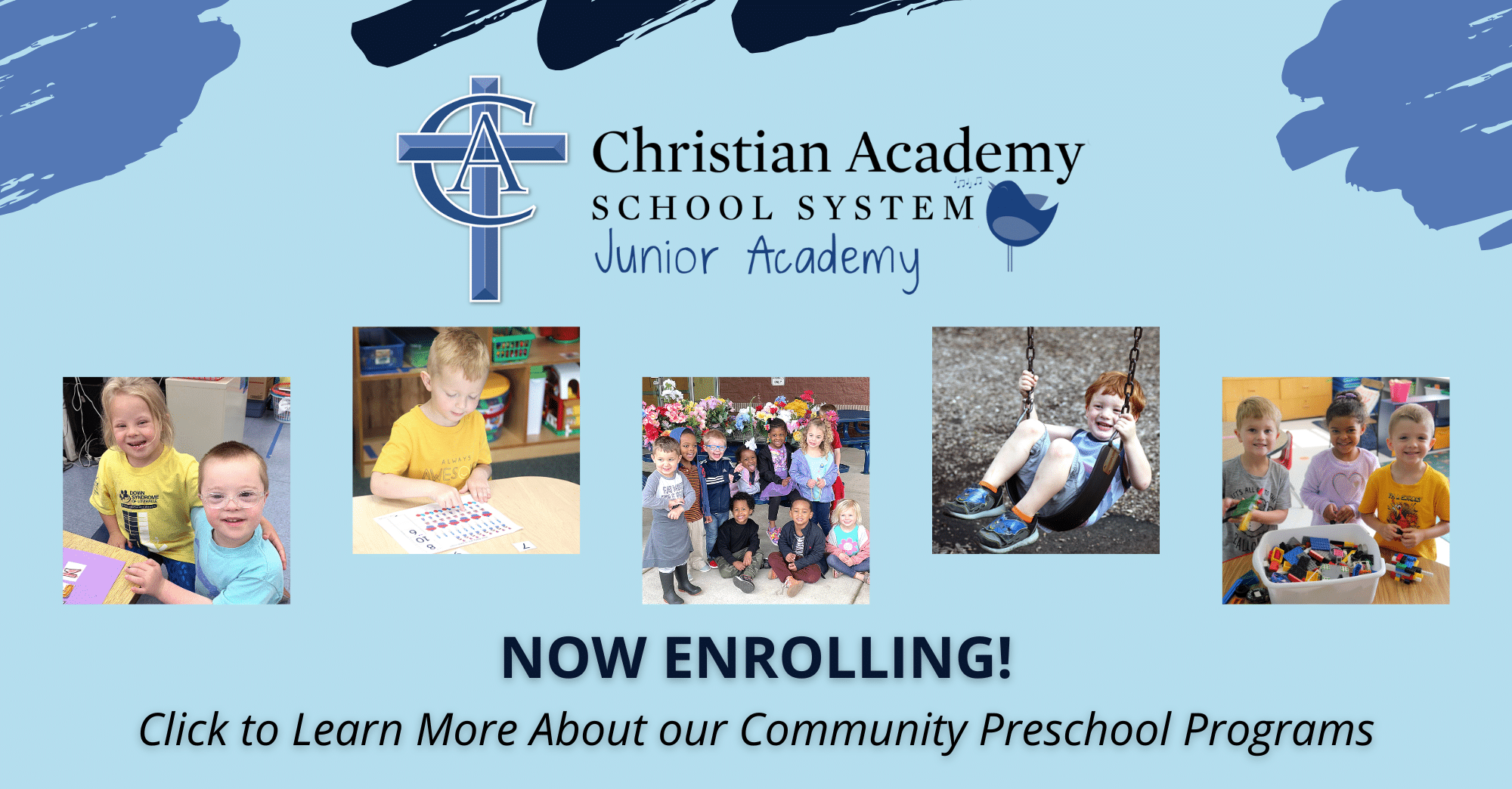 Christian Academy School System Junior Academy Now Enrolling