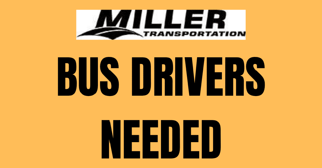 Christian Academy School System - Bus Drivers Needed on Behalf of Miller Transportation