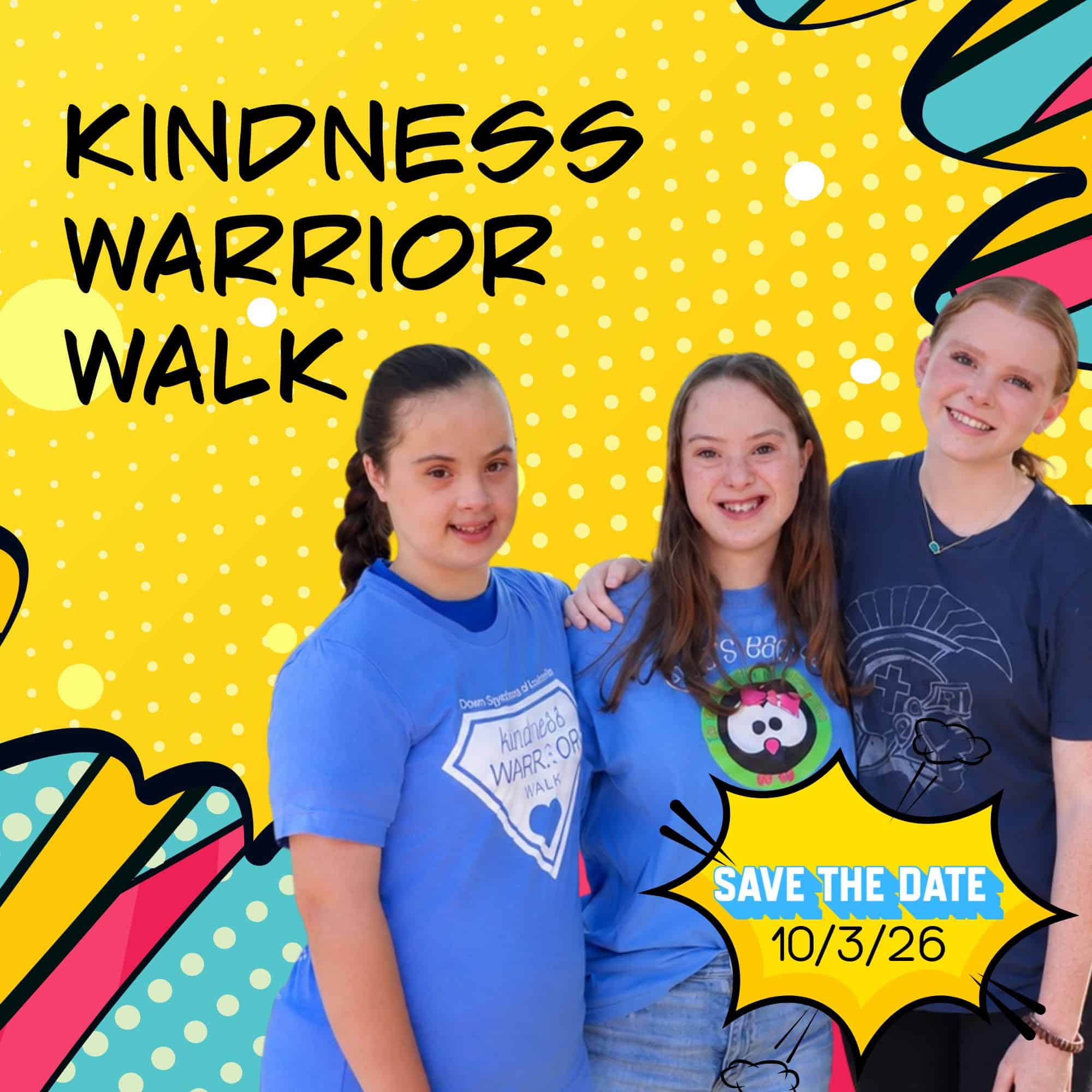 Providence School Down Syndrome of Louisville's Kindness Warrior Walk October 3