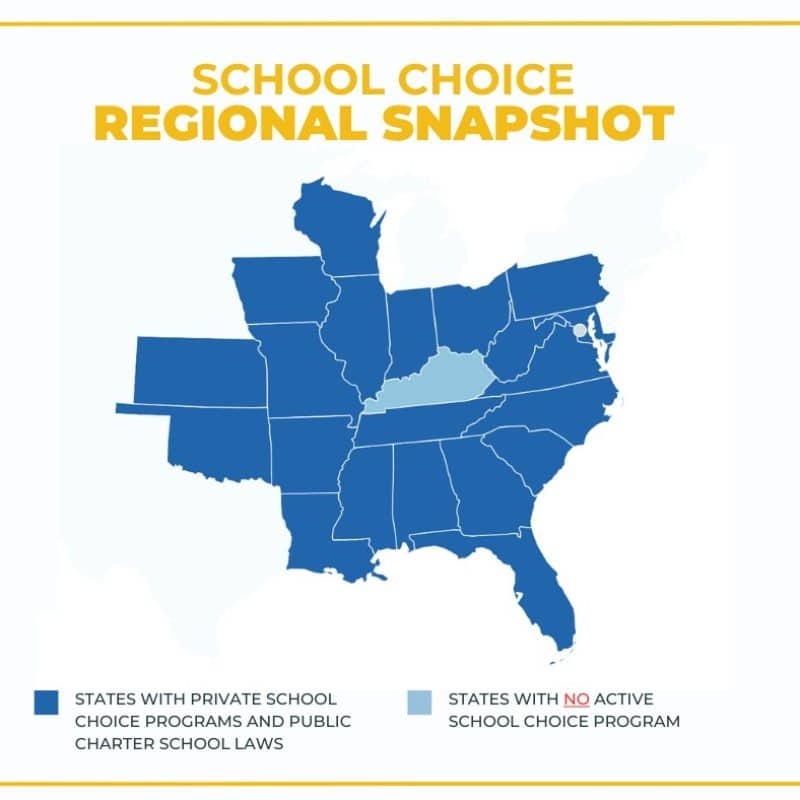 Christian Academy School System | Kentucky's Amendment 2 | Yes on 2 | 2024 | School Choice Regional Snapshot | EdChoice