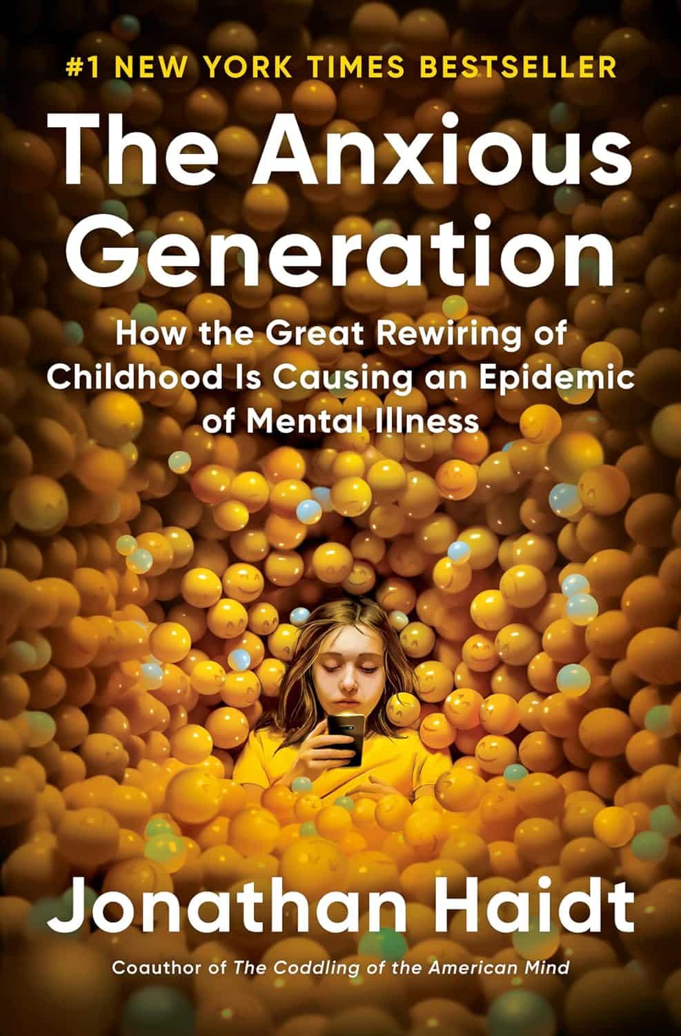 Book Cover of the Anxious Generation