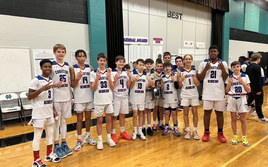 7th Grade Boys Basketball Wins Middle School State Championship!